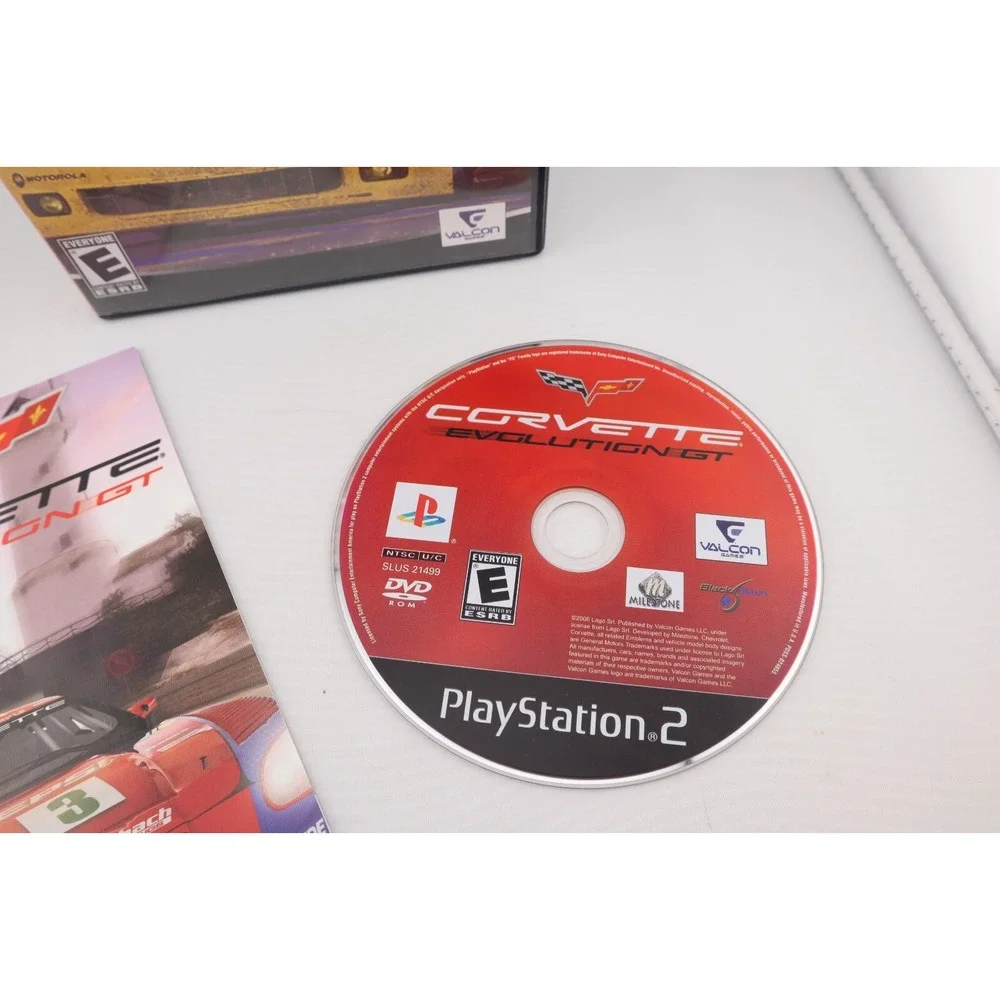 Corvette Evolution GT (PlayStation 2, PS2, 2006) CIB Complete Tested and Working